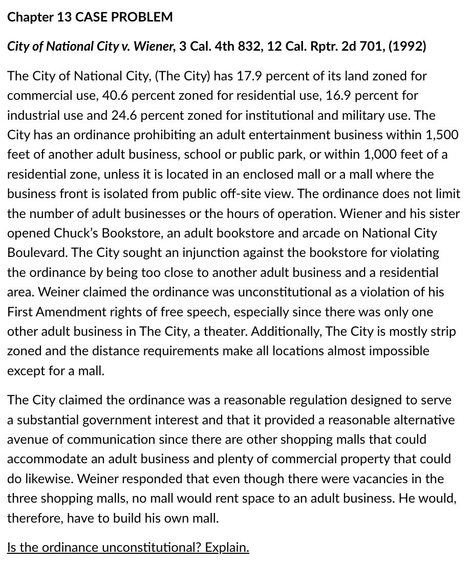 Real Estate Legal Question Class Chapter 13 CASE