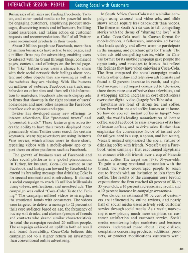 INTERACTIVE SESSION: PEOPLE Getting Social with