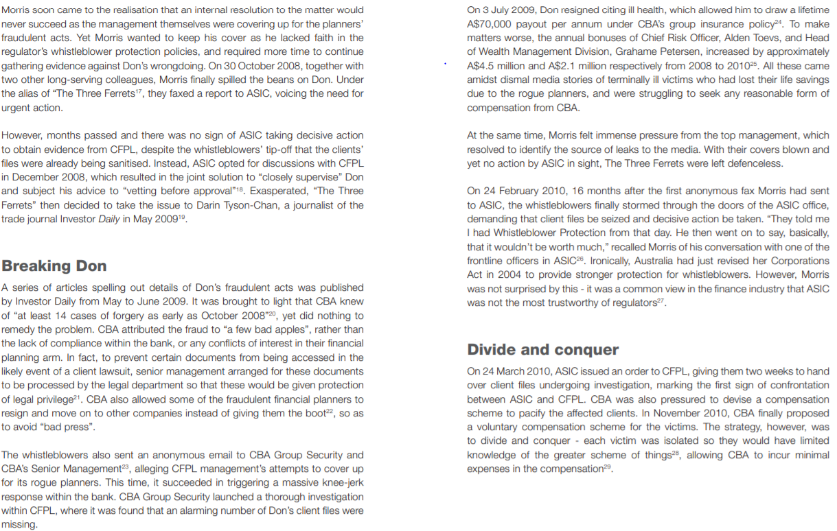 1. What areas of law are pertinent to this