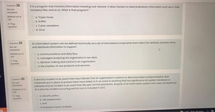 please just answers and fast A Transaction