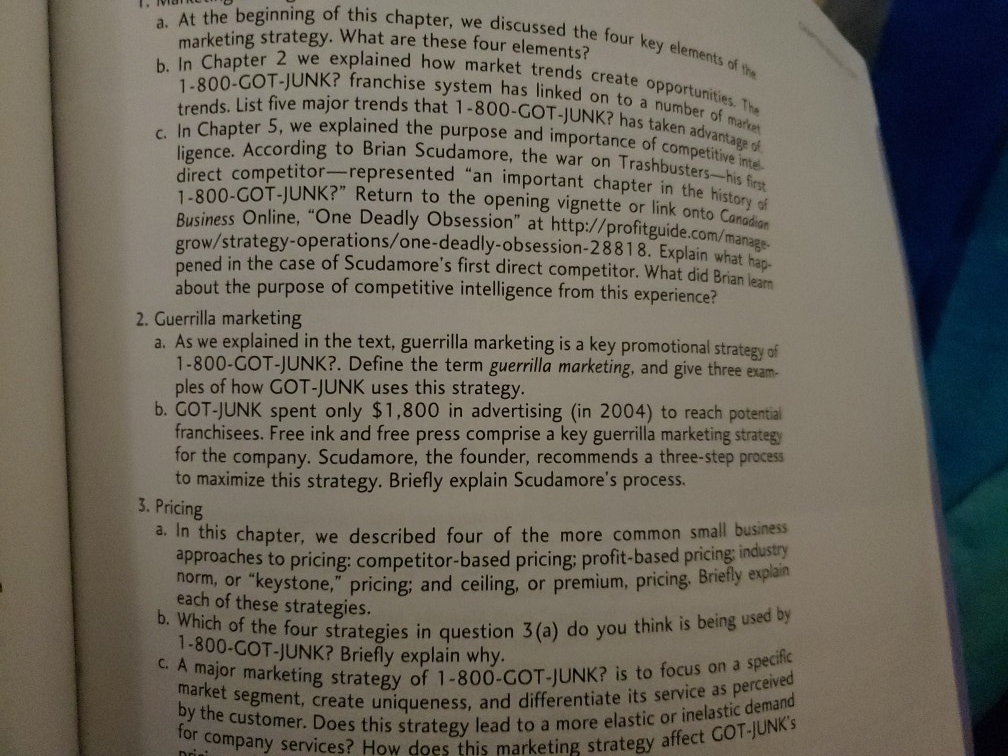 1. IVIR ning of what are thew marketas linked a.
