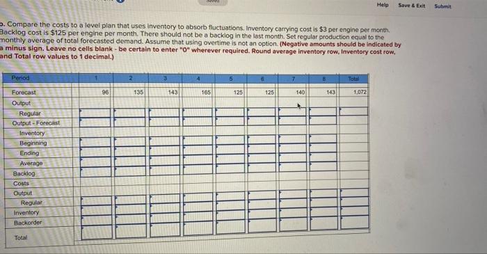 please note that the values there were already