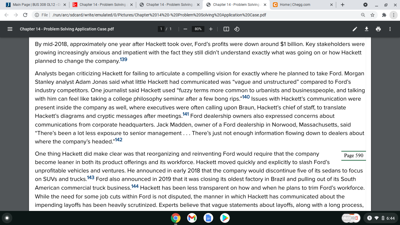 J Main Page | BUS 308 OL12-0X Chapter 14 -