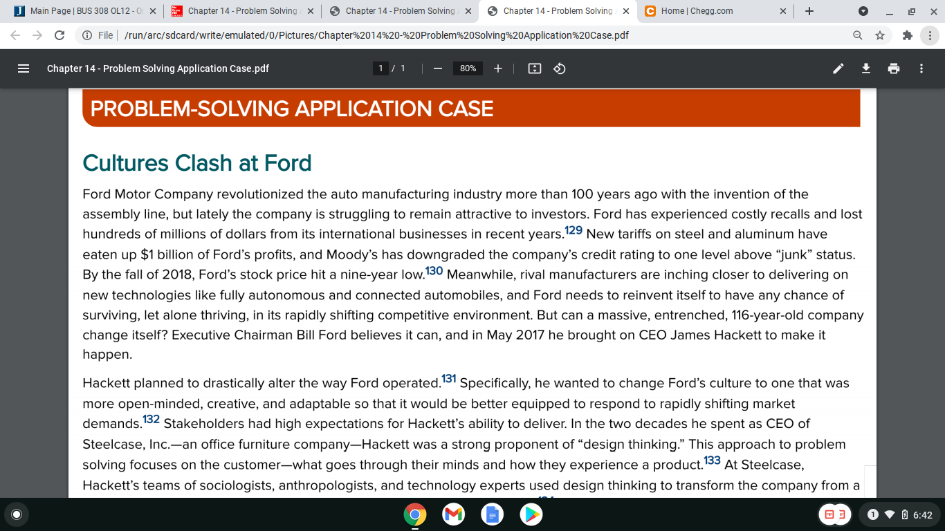 J Main Page | BUS 308 OL12-0X Chapter 14 -