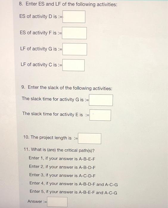 please answer all parts as this is only one