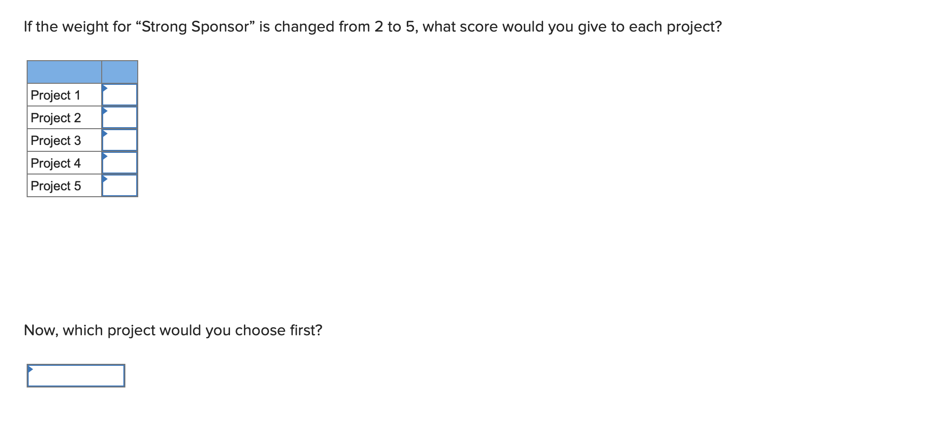 The Custom Bike Company has set up a weighted