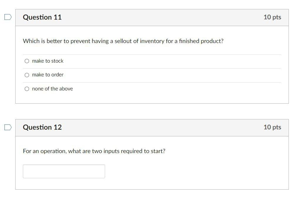 u Question 11 10 pts Which is better to prevent