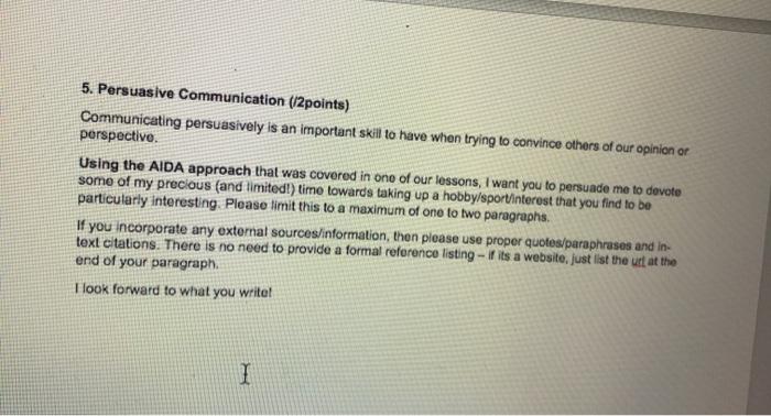 (Communications) 5. Persuasive Communication
