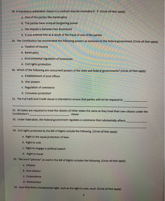 NAME DATE 1. What are the main purposes of a