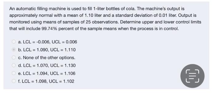 An automatic filling machine is used to fill