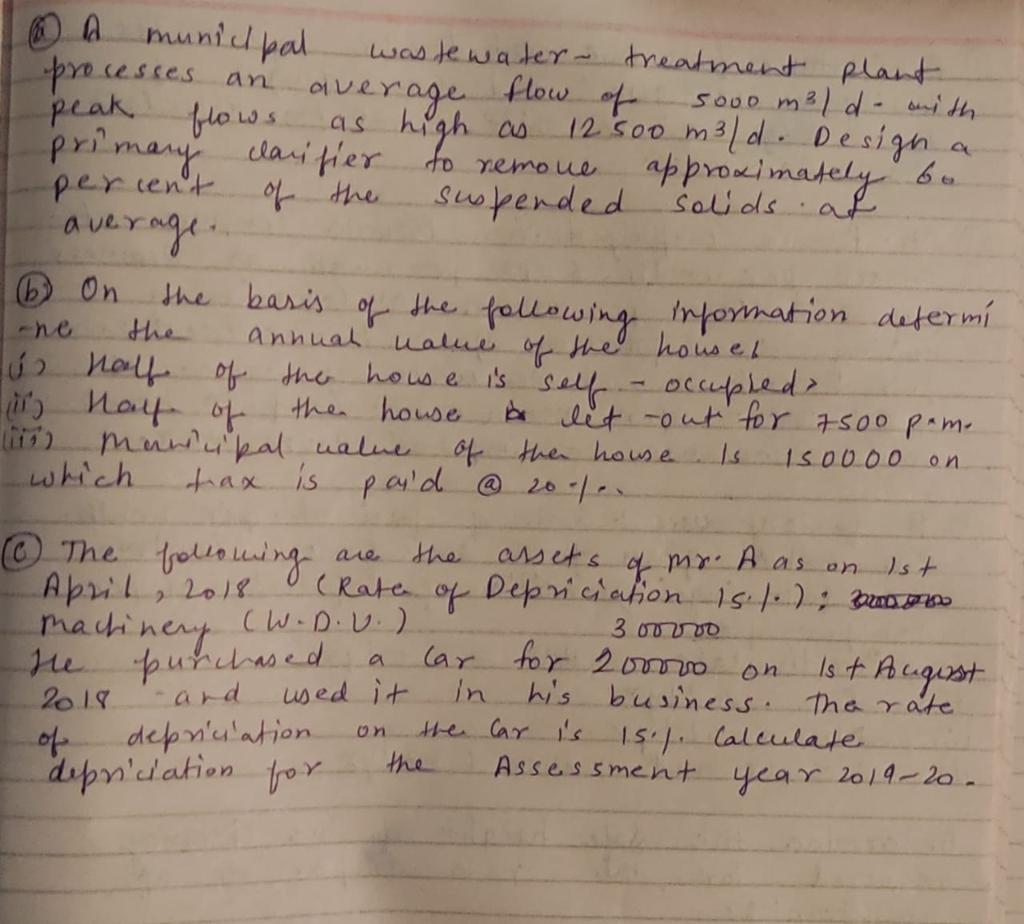 **Solve all three otherwise don't solve. If you