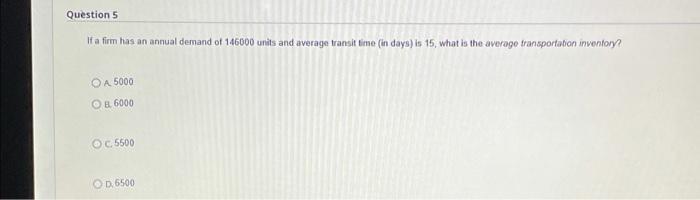 Question 3 The latest finish time for an activity