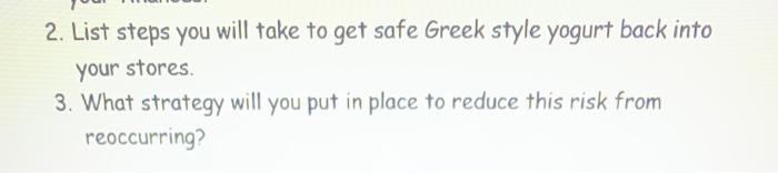 You are the corporate Director of Supply Chain