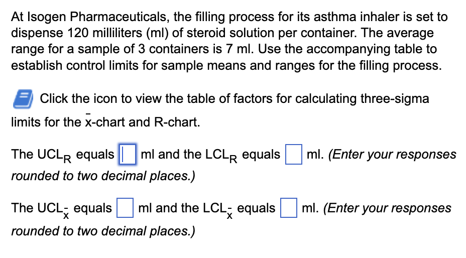 At Isogen Pharmaceuticals, the filling process