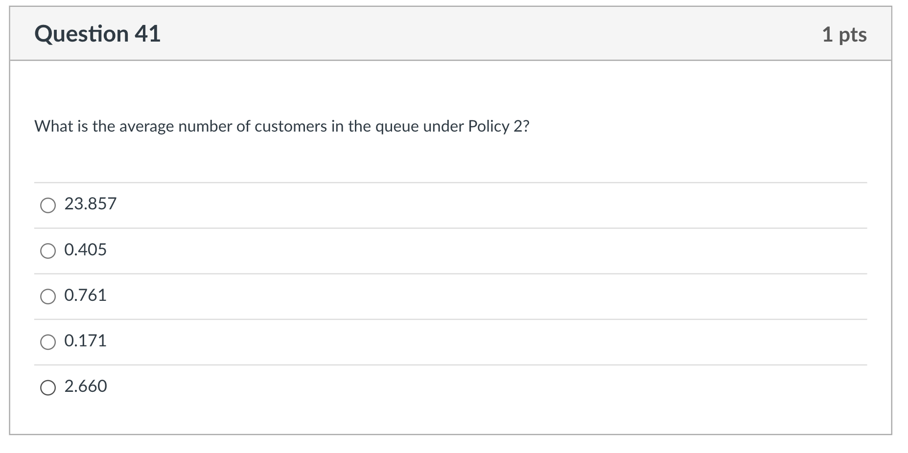 Which policy would you recommend? The TSA