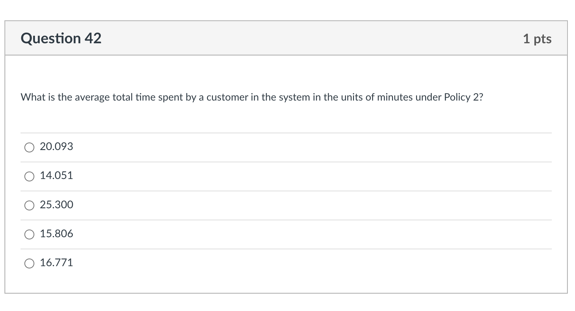 Which policy would you recommend? The TSA