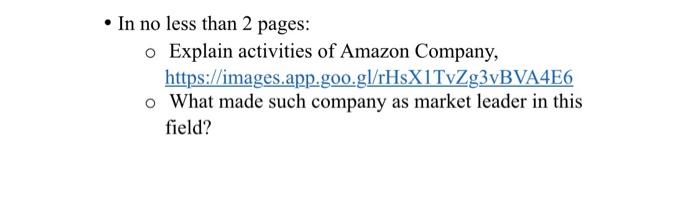 i need anwer with full explanation of activities