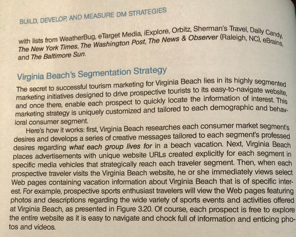 1. Identify the segmentation variable discussed