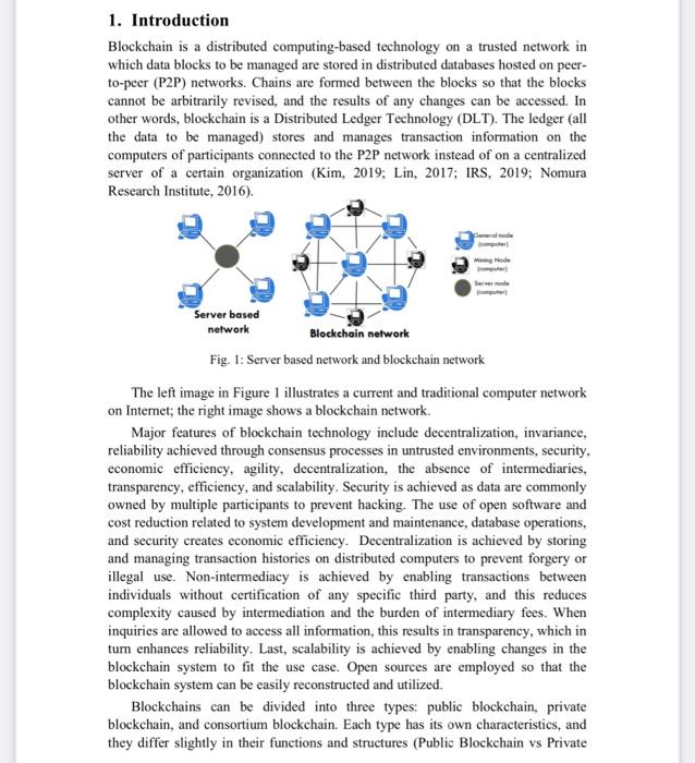 Review the article and share your thoughts and