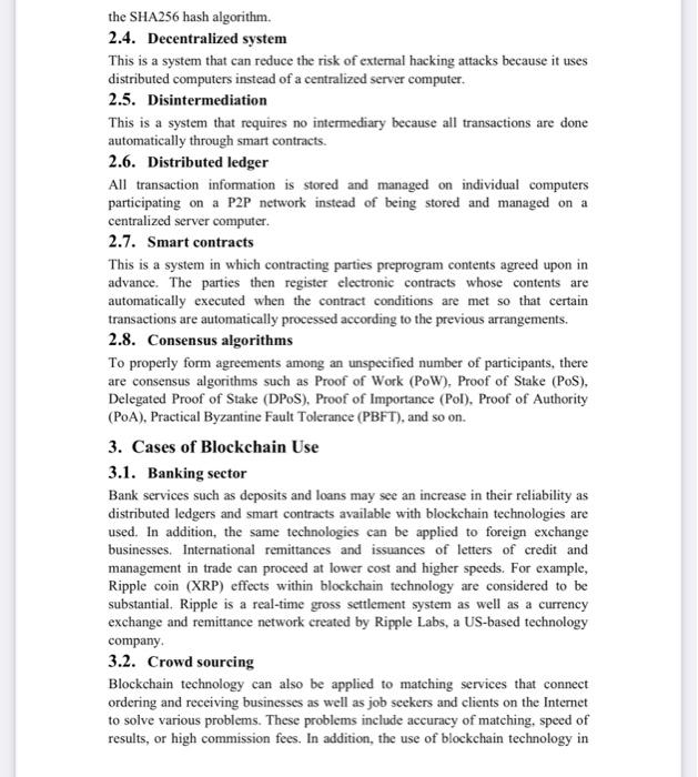 Review the article and share your thoughts and