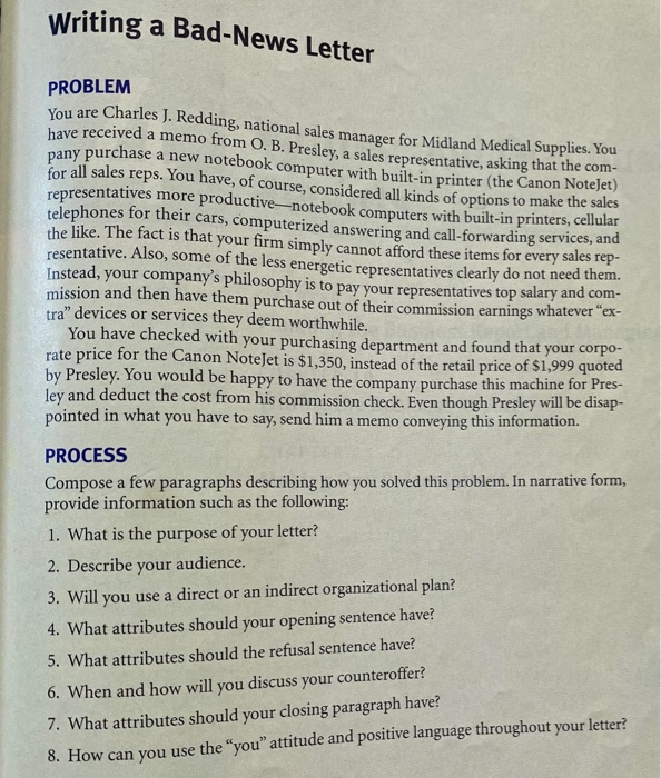 Write a letter following a proper letter format