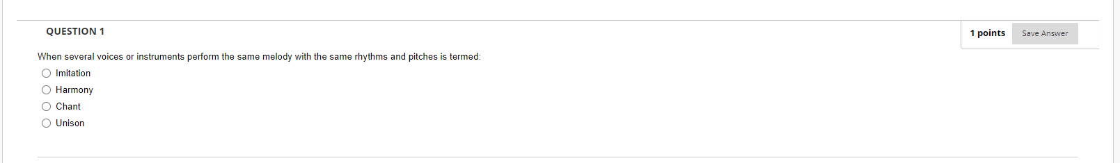 When several voices or instruments perform the