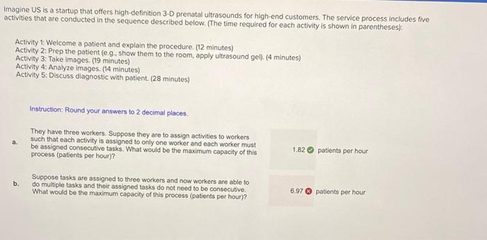 question b Imagine US is a startup that offers