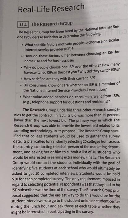 . Do you see problems or issues arising from this