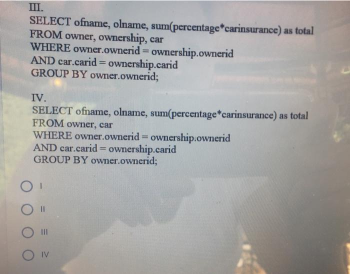 Calculate the total car insurance paid by each
