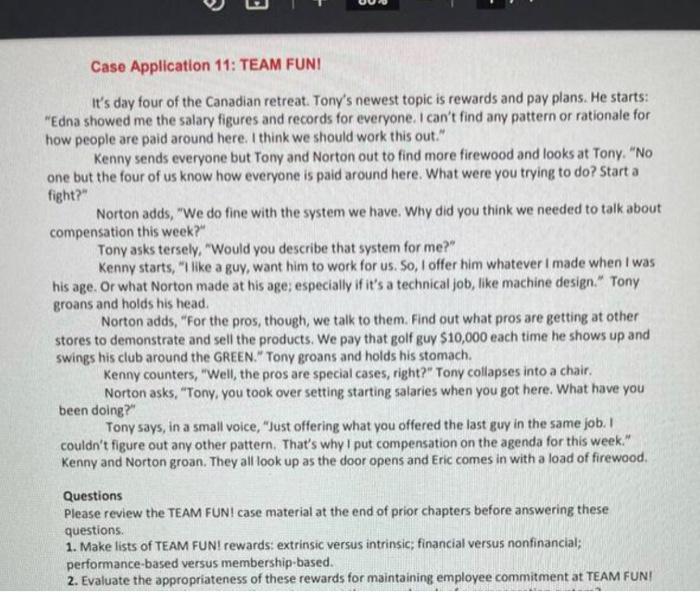 Answer the second question, please Case