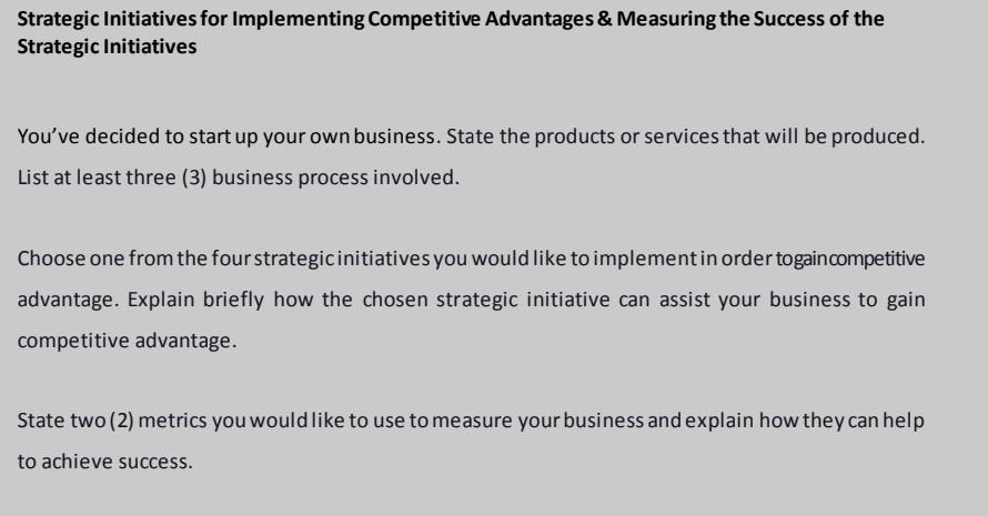 please help to solve this question... Strategic