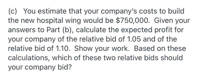 updated 6. (12 points) A large hospital is