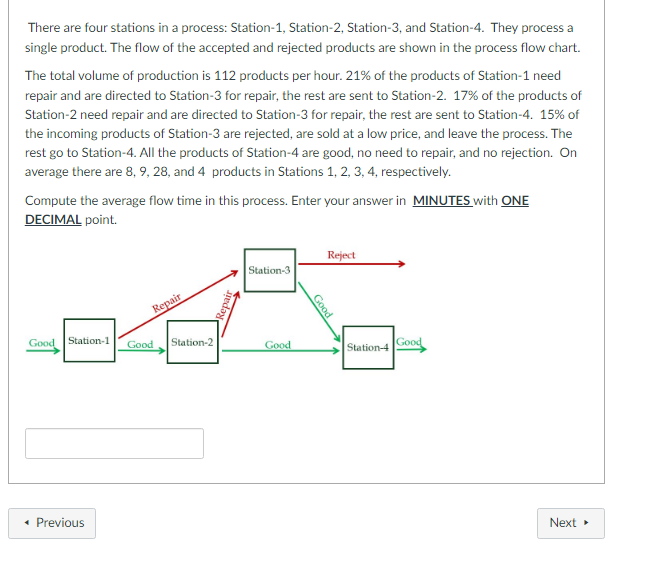 TIME IS LOW PLS HELP There are four stations in a