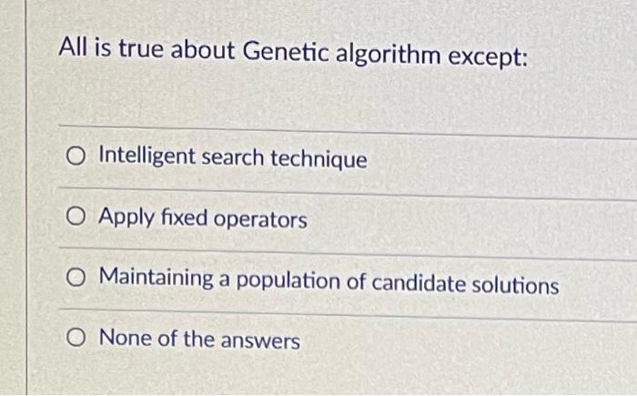 Selection of the population in the genetic