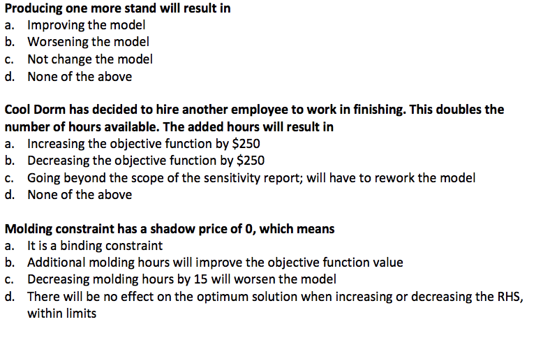 1 Microsoft Excel 16.0 Sensitivity Report 2