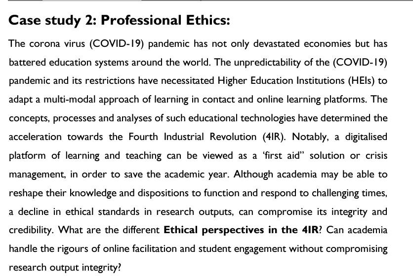 1.evaluate the alternatives 2.choose the most