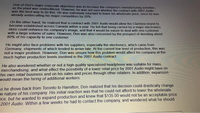 please write case synopsis , swot porter five