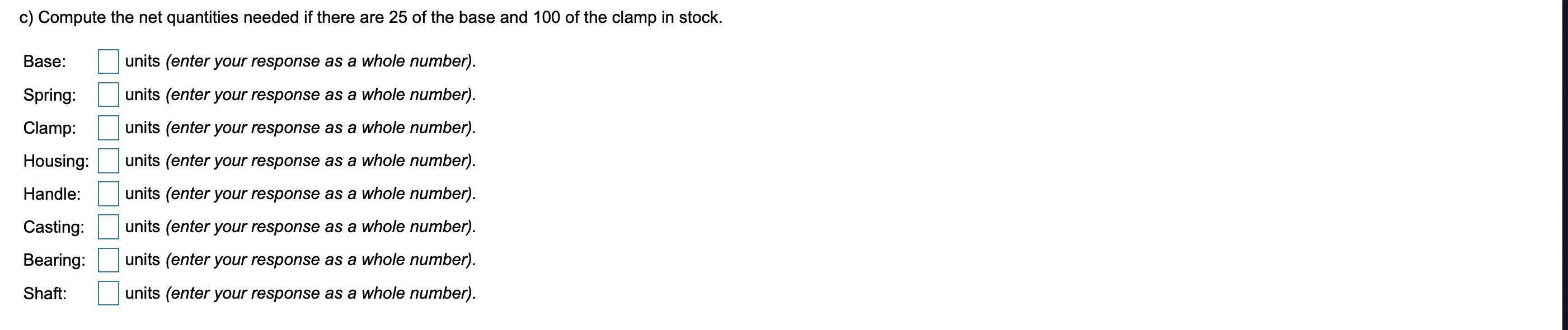 Please answer "C" X Problem 14.3 Alternate