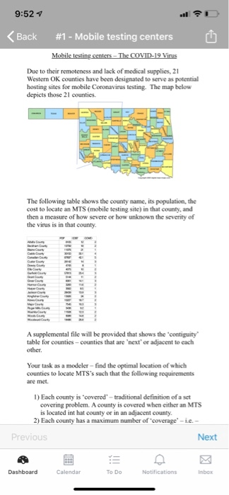 use excel solver and the spreadsheet given to