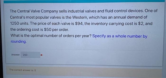 Please show me what I did wrong. The Central