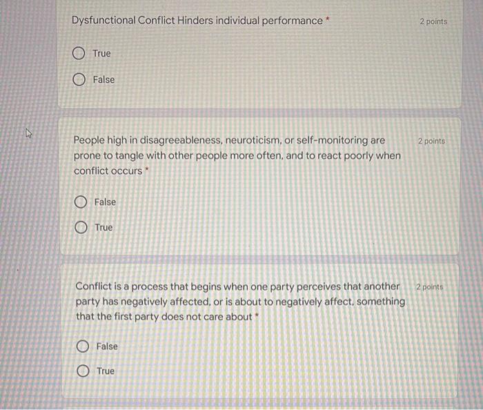 Dysfunctional Conflict Hinders individual