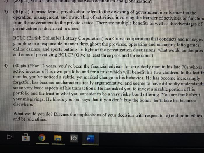 Answer with 200 words pts. Whe elationship