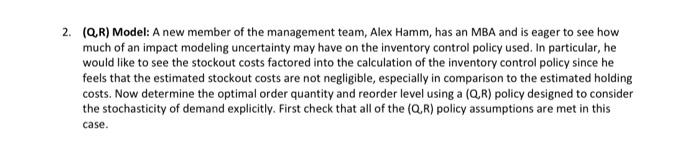 The central warehouse of a large manufacturer of