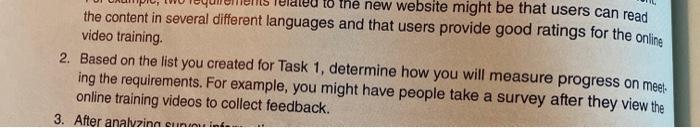 to the new website might be that users can read