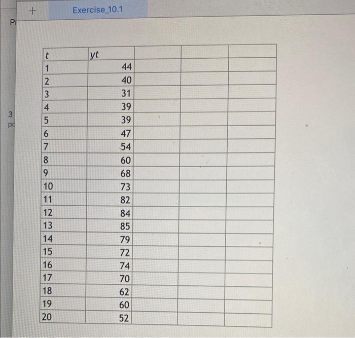 The accompanying data file contains 20