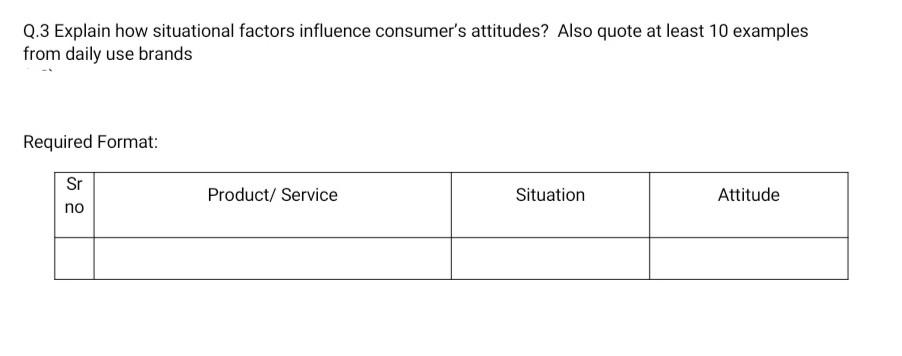 Urgently needed, thank you. Q.3 Explain how