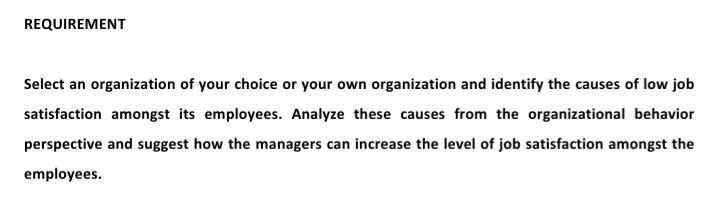 Please read the question properly you need to