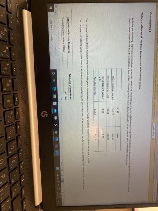 Case Analysis 1 Wolseley's dilemma of Traditional
