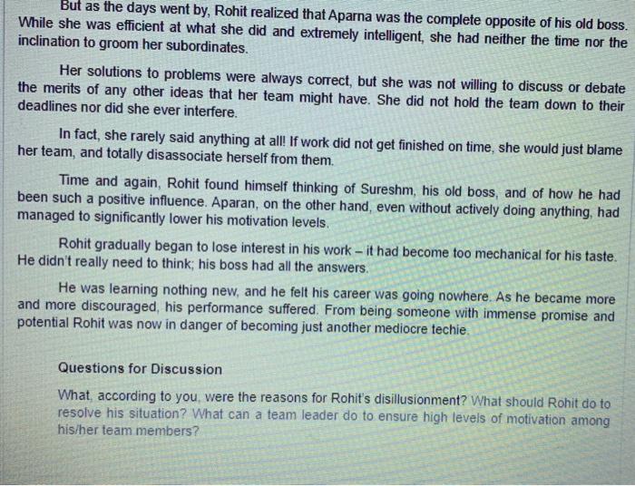 Employee Motivation Rohit Narang joined Apex