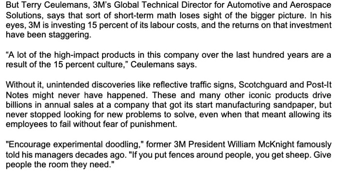 Why is it going to be easy for 3M to achieve the